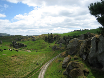 View from The Main Cliff, Froggatt Edge, Wharepapa, New Zealand