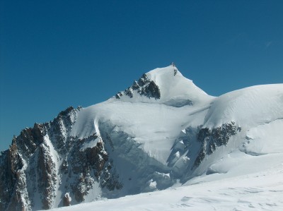 South-east face of Mont Maudit, Chamonix, France